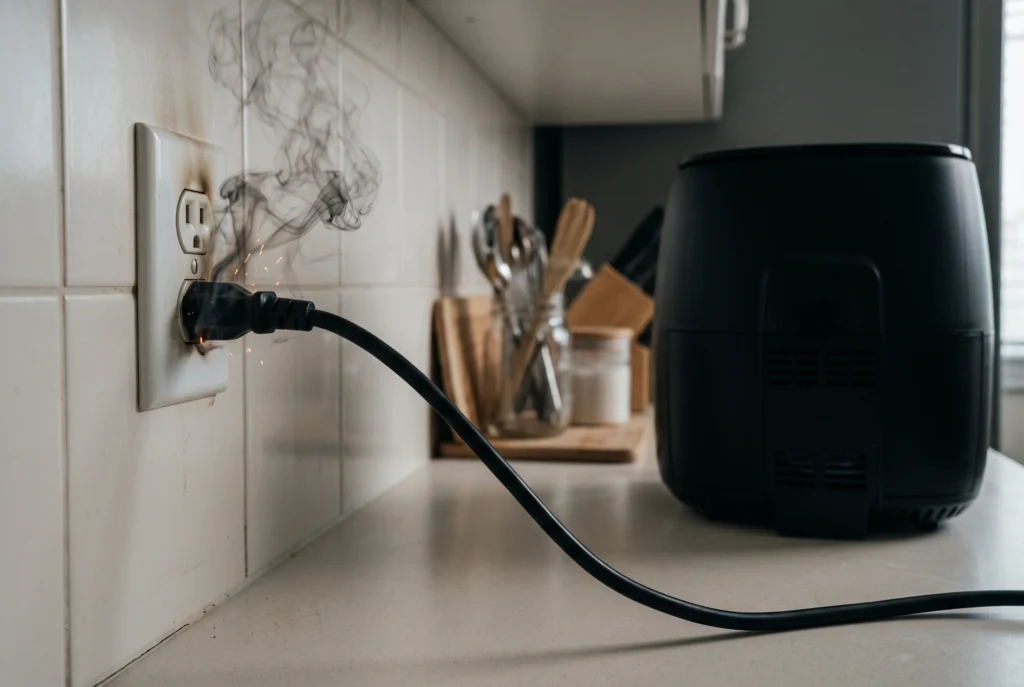 Air fryer problemas eletricos